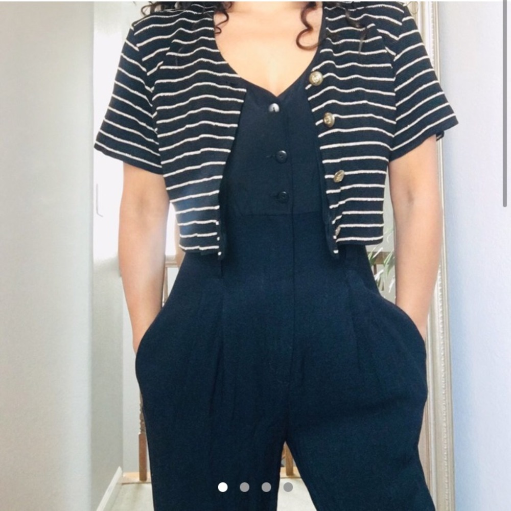 90’s Menu jumpsuit Vintage size 8 fits like a S - Picture 8 of 16